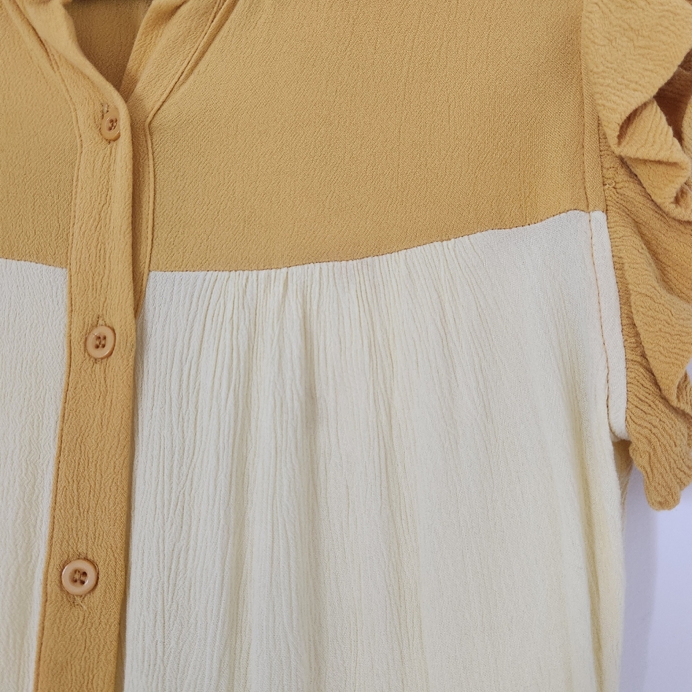 Bibi Spring Color Block Mini Dress (S) - Picture 6 of 6